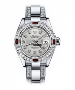 Popular Replica Rolex Oyster Perpetual Lady Date 69160 Automatic Movement 26mm Steel Case Womens Watch