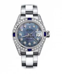 Remarkable Fake Rolex Oyster Perpetual Lady Date 69160 Automatic Movement 26mm Steel Case Womens Watch
