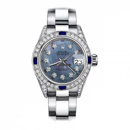Remarkable Fake Rolex Oyster Perpetual Lady Date 69160 Automatic Movement 26mm Steel Case Womens Watch
