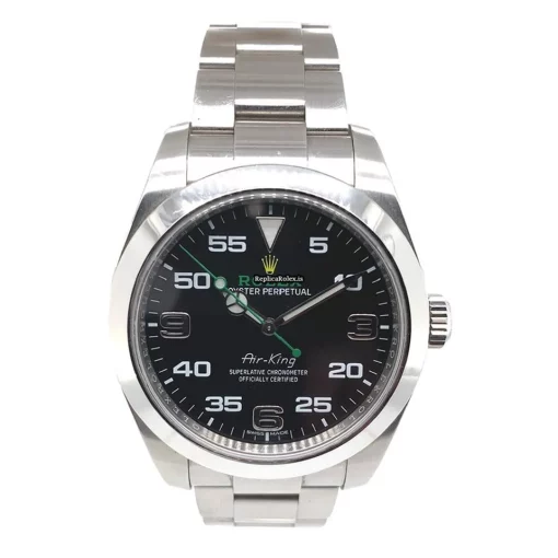 Suitable Replica Rolex Air King 116900 Caliber 3131 Automatic Movement 40mm Steel Case Mens/unisex Watch - Image 7
