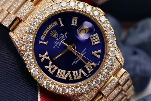 Awesome Fake Rolex Day-date 36 18038 Automatic Movement 36mm Yellow Gold Case Mens/unisex Watch