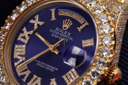 Awesome Fake Rolex Day-date 36 18038 Automatic Movement 36mm Yellow Gold Case Mens/unisex Watch - Image 6