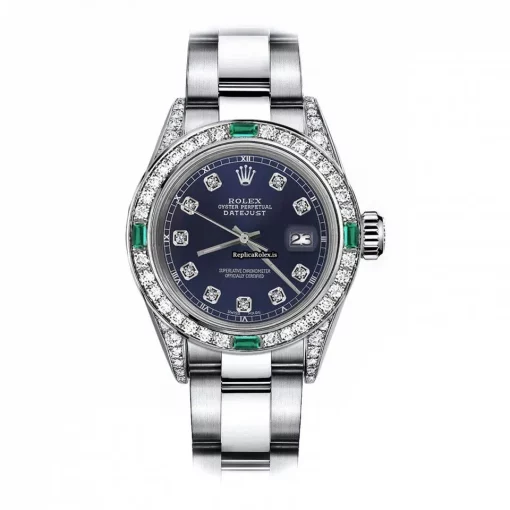 Wonderful Fake Rolex Oyster Perpetual Lady Date 69160 Automatic Movement 26mm Steel Case Womens Watch