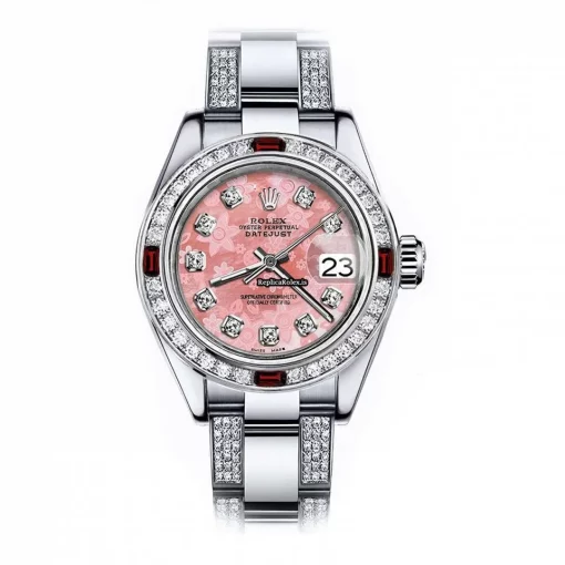 Cheap Fake Rolex Oyster Perpetual Lady Date 69160 Automatic Movement 26mm Steel Case Womens Watch