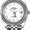 1:1 Copy Rolex Datejust 126334-whtrj Caliber 3235 Automatic Movement 41mm Steel Case Mens/unisex Watch