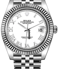 1:1 Copy Rolex Datejust 126334-whtrj Caliber 3235 Automatic Movement 41mm Steel Case Mens/unisex Watch