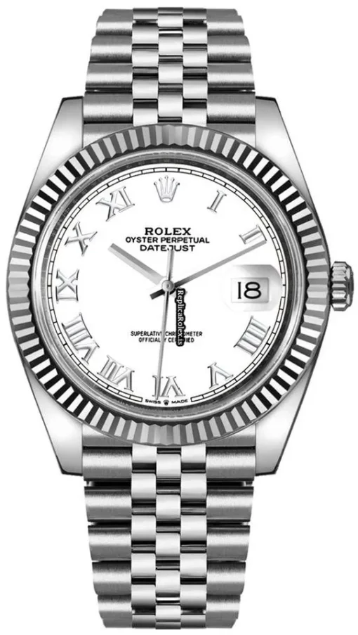 1:1 Copy Rolex Datejust 126334-whtrj Caliber 3235 Automatic Movement 41mm Steel Case Mens/unisex Watch
