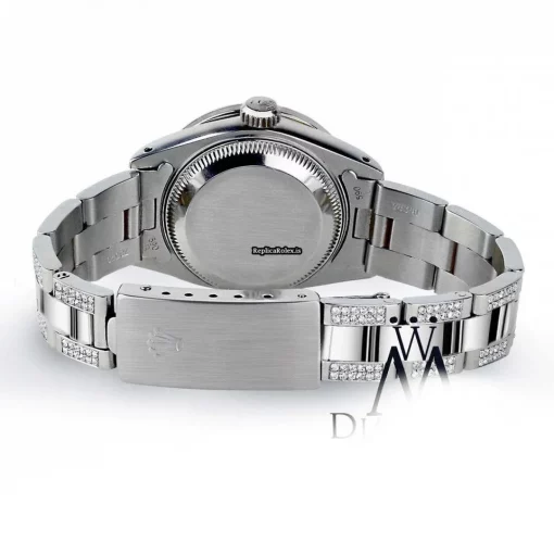 High Quality Replica Rolex Oyster Perpetual Lady Date 69160 Automatic Movement 26mm Steel Case Womens Watch - Image 3