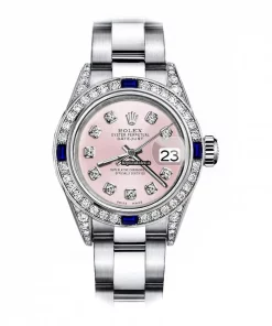 Fantastic Fake Rolex Oyster Perpetual Lady Date 69160 Automatic Movement 26mm Steel Case Womens Watch