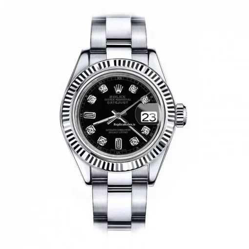 Offering Clone Rolex Lady-datejust 69173 Automatic Movement 31mm Steel Case Womens Watch - Image 2