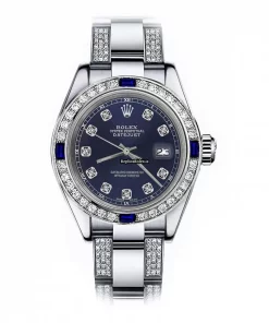Pleasing Knockoff Rolex Oyster Perpetual Lady Date 69160 Automatic Movement 26mm Steel Case Womens Watch
