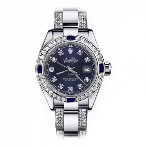 Pleasing Knockoff Rolex Oyster Perpetual Lady Date 69160 Automatic Movement 26mm Steel Case Womens Watch