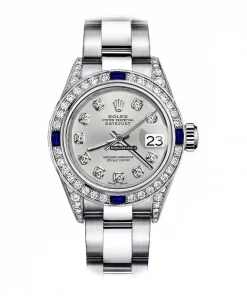 Remarkable Replicas Rolex Oyster Perpetual Lady Date 69160 Automatic Movement 26mm Steel Case Womens Watch