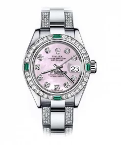 Wonderful Fake Rolex Oyster Perpetual Lady Date 69160 Automatic Movement 26mm Steel Case Womens Watch