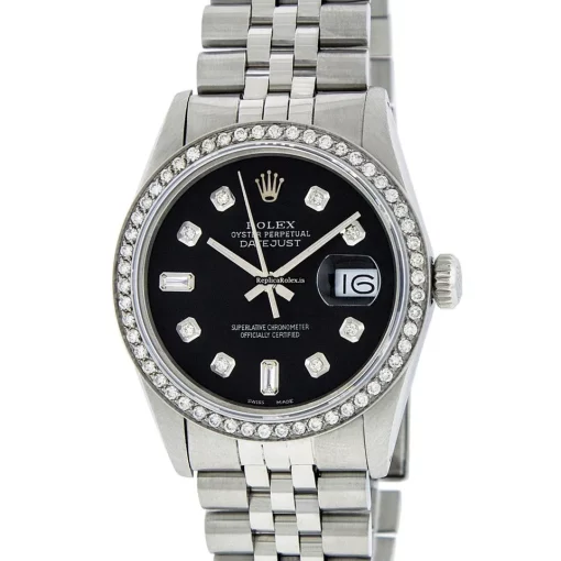 Wonderful Replica Rolex Datejust Caliber 3035 Automatic Movement 36mm Steel Case Mens/unisex Watch - Image 2