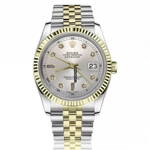 Perfect Fake Rolex Datejust 16013 Automatic Movement 36mm Gold/steel Case Mens/unisex Watch