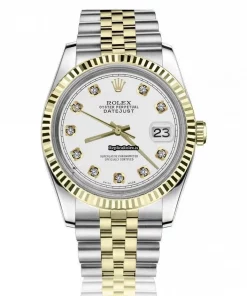 Design Replica Rolex Lady-datejust 69173 Automatic Movement 26mm Gold/steel Case Womens Watch