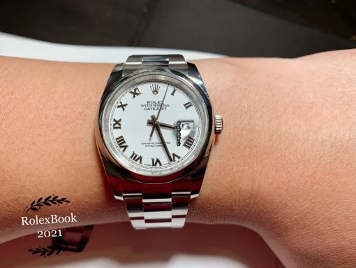 Fantastic Replica Rolex Datejust 116200 Caliber 3135 Automatic Movement 36mm Steel Case Mens/unisex Watch