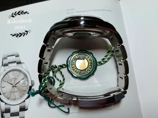 Fantastic Replica Rolex Datejust 116200 Caliber 3135 Automatic Movement 36mm Steel Case Mens/unisex Watch - Image 3