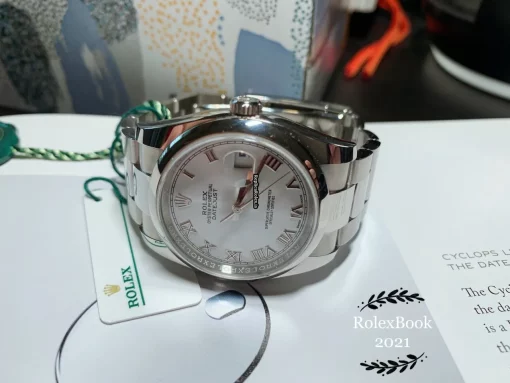 Fantastic Replica Rolex Datejust 116200 Caliber 3135 Automatic Movement 36mm Steel Case Mens/unisex Watch - Image 6