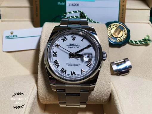 Fantastic Replica Rolex Datejust 116200 Caliber 3135 Automatic Movement 36mm Steel Case Mens/unisex Watch - Image 8