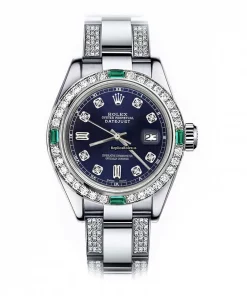 Incredible Knockoff Rolex Oyster Perpetual Lady Date 69160 Automatic Movement 26mm Steel Case Womens Watch