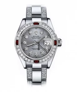 Inexpensive Replica Rolex Oyster Perpetual Lady Date 69160 Automatic Movement 26mm Steel Case Womens Watch