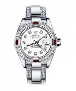 Wonderful Replica Rolex Oyster Perpetual Lady Date 69160 Automatic Movement 26mm Steel Case Womens Watch