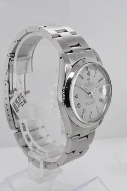 Excellent Copies Rolex Oyster Perpetual Date 15000 Caliber 3035 Automatic Movement 34mm Steel Case Mens/unisex Watch - Image 3