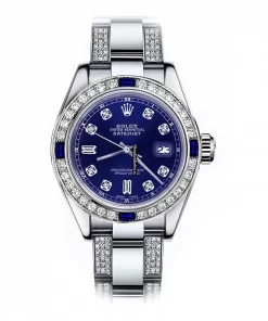 Swiss Replica Rolex Oyster Perpetual Lady Date 69160 Automatic Movement 26mm Steel Case Womens Watch