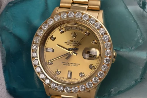 Incredible Clone Rolex Day-date 36 18038 Automatic Movement Mens/unisex Watch - Image 5