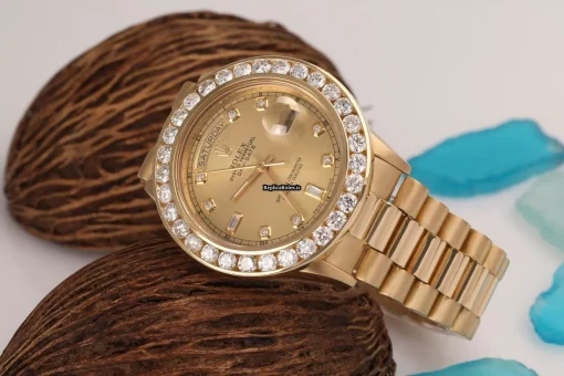 Incredible Clone Rolex Day-date 36 18038 Automatic Movement Mens/unisex Watch - Image 7