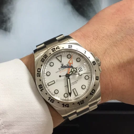 Suitable Replica Rolex Explorer II 216570 Caliber 3187 Automatic Movement 42mm Steel Case Mens/unisex Watch - Image 6