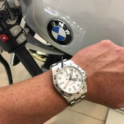 Suitable Replica Rolex Explorer II 216570 Caliber 3187 Automatic Movement 42mm Steel Case Mens/unisex Watch - Image 8
