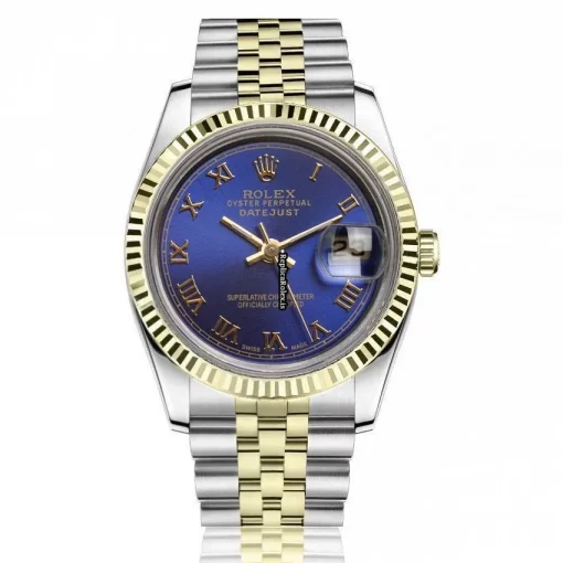 Fine Fake Rolex Lady-datejust 69173 Automatic Movement 26mm Gold/steel Case Womens Watch - Image 9