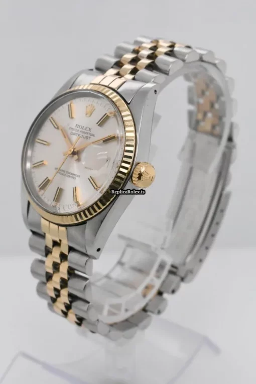 Lovely Replicas Rolex Datejust 16013 Caliber 3035 Automatic Movement 36mm Gold/steel Case Mens/unisex Watch - Image 2