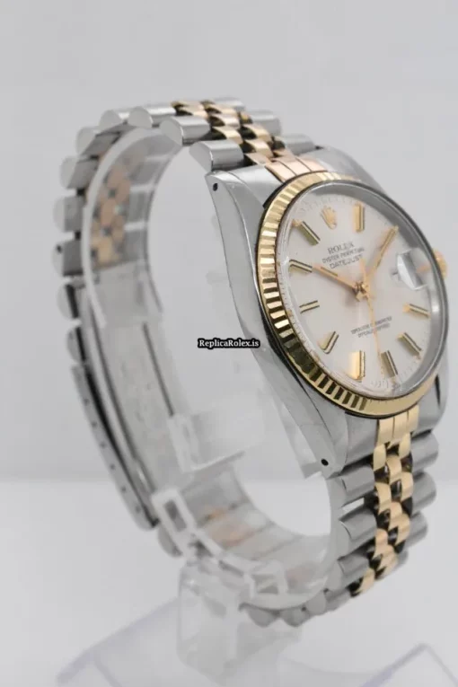 Lovely Replicas Rolex Datejust 16013 Caliber 3035 Automatic Movement 36mm Gold/steel Case Mens/unisex Watch - Image 3