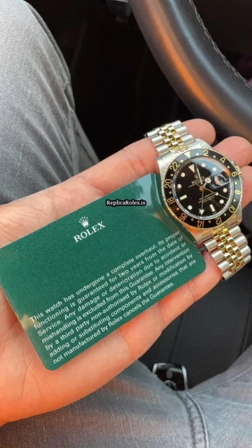 Good Fake Rolex Gmt-master II 16713-16718 Automatic Movement Mens/unisex Watch - Image 4