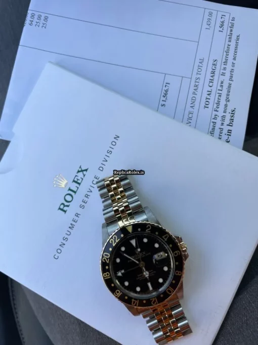 Good Fake Rolex Gmt-master II 16713-16718 Automatic Movement Mens/unisex Watch - Image 7