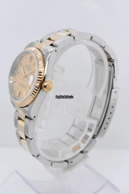 Recommend Fake Rolex Lady-datejust 68273 Automatic Movement 30mm Gold/steel Case Womens Watch - Image 2