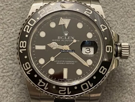 Aaa Fake Rolex Gmt-master II 116710ln Caliber 3186 Automatic Movement 40mm Steel Case Mens/unisex Watch