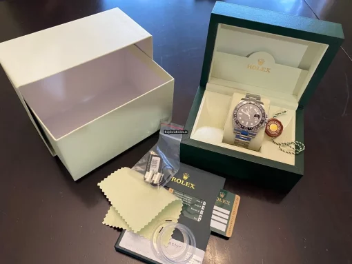 Aaa Fake Rolex Gmt-master II 116710ln Caliber 3186 Automatic Movement 40mm Steel Case Mens/unisex Watch - Image 9