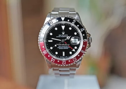 Top Replica Rolex Gmt-master 16700 Automatic,caliber 3185 Automatic Movement Steel Case Watch - Image 2