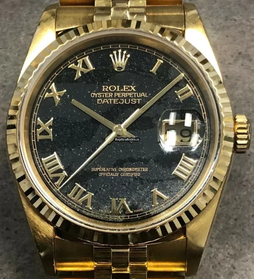 Marvellous Replica Rolex Datejust 16238 Automatic Movement 36mm Yellow Gold Case Mens/unisex Watch