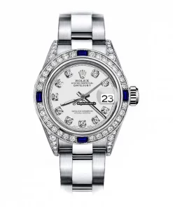 Ideal Replica Rolex Oyster Perpetual Lady Date 69160 Automatic Movement 26mm Steel Case Womens Watch