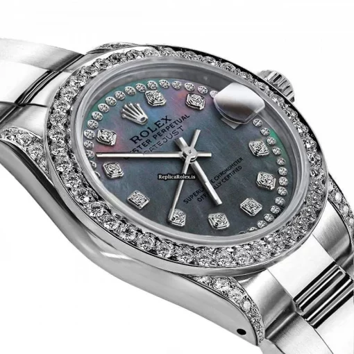 Reliable Replica Rolex Lady-datejust 68274 Automatic Movement 31mm Steel Case Womens Watch - Image 2