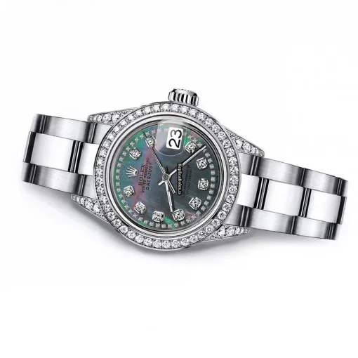 Reliable Replica Rolex Lady-datejust 68274 Automatic Movement 31mm Steel Case Womens Watch - Image 3
