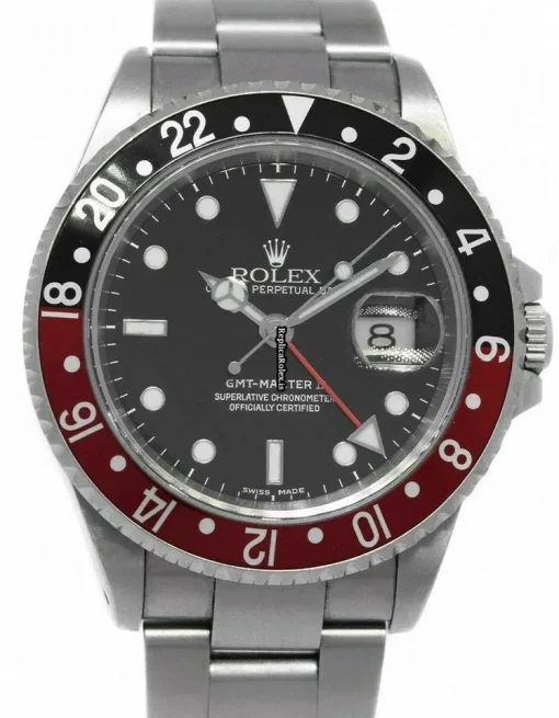 Design Fake Rolex Gmt-master II 16710 Automatic Movement 40mm Steel Case Mens/unisex Watch
