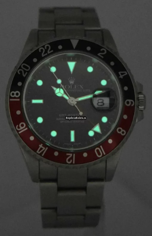 Design Fake Rolex Gmt-master II 16710 Automatic Movement 40mm Steel Case Mens/unisex Watch - Image 12