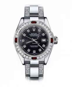 Amazing Clone Rolex Oyster Perpetual Lady Date 69160 Automatic Movement 26mm Steel Case Womens Watch
